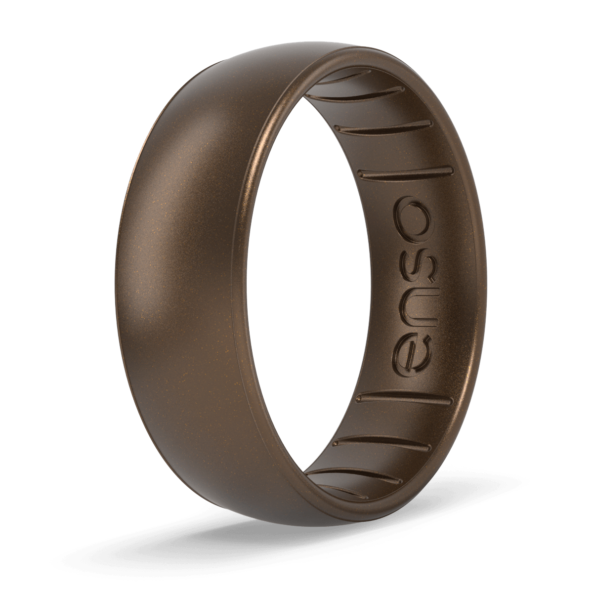 Enso Rings Classic Elements Series Silicone Ring - 13 - Meteorite