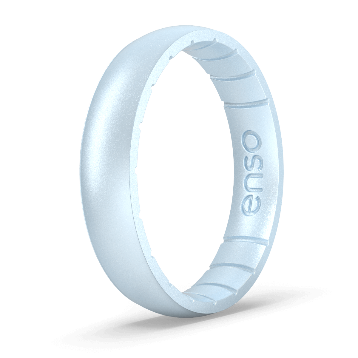 Enso Rings Halo Elements Series Silicone Ring - 5 - Diamond