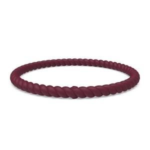 Image of Oxblood Bracelet - Deep maroon with hints of red and mauve.