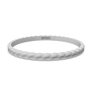 Image of Misty Gray Bracelet - Warm, pale combination of Gray and white.