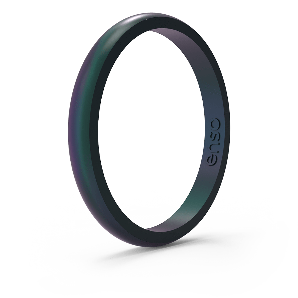  Enso Rings Classic Halo Toe Ring Set - Ultra Comfortable,  Breathable, and Safe Silicone Toe Rings - Fits Most Toes - Pack of 3 -  Misty Grey, Turquoise, and Pink Sand 