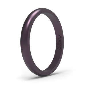 Image of Siren Ring - Dark metallic purple.