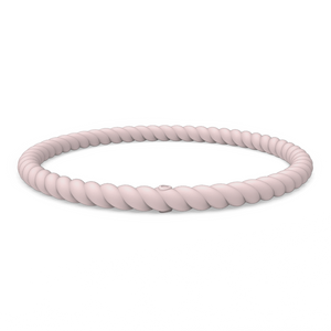 Image of Pink Sand Bracelet - Pale pink with peach tones.