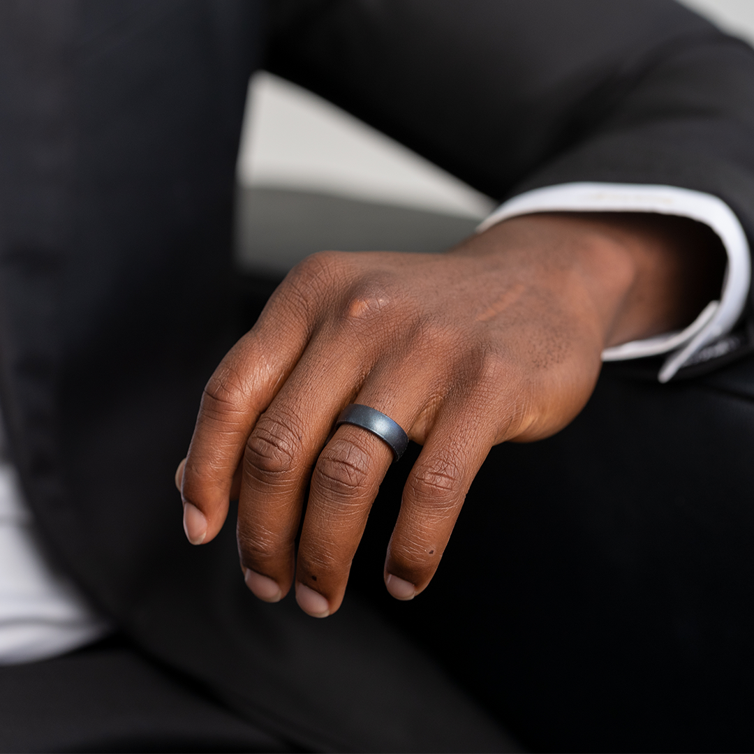 MEENAZ ring for men boys black boyfriend finger ring black ring hand ring  Stylish AD CZ Stainless Steel, Alloy, Metal, Zinc, Steel, Stone Diamond,  Cubic Zirconia Titanium, Black Silver Plated Ring Price