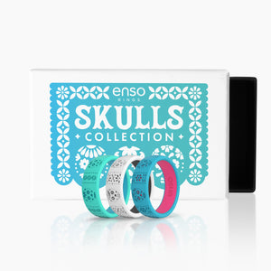 Image of Sugar Skulls Collection Bundle - Embrace family and tradition with the Skulls Collection! Featuring 3 vibrant laser-etched designs inspired by the Day of the Dead sugar skulls art, this limited-edition collection box is the perfect way to commemorate life on Día De Los Muertos. Get yours today!
.