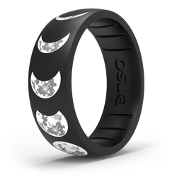 Enso Rings Lord of The Rings Classic Silicone Ring - 9 - Shire Leaf