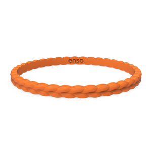 Image of Starfish Bracelet - Vibrant orange creamsicle color.