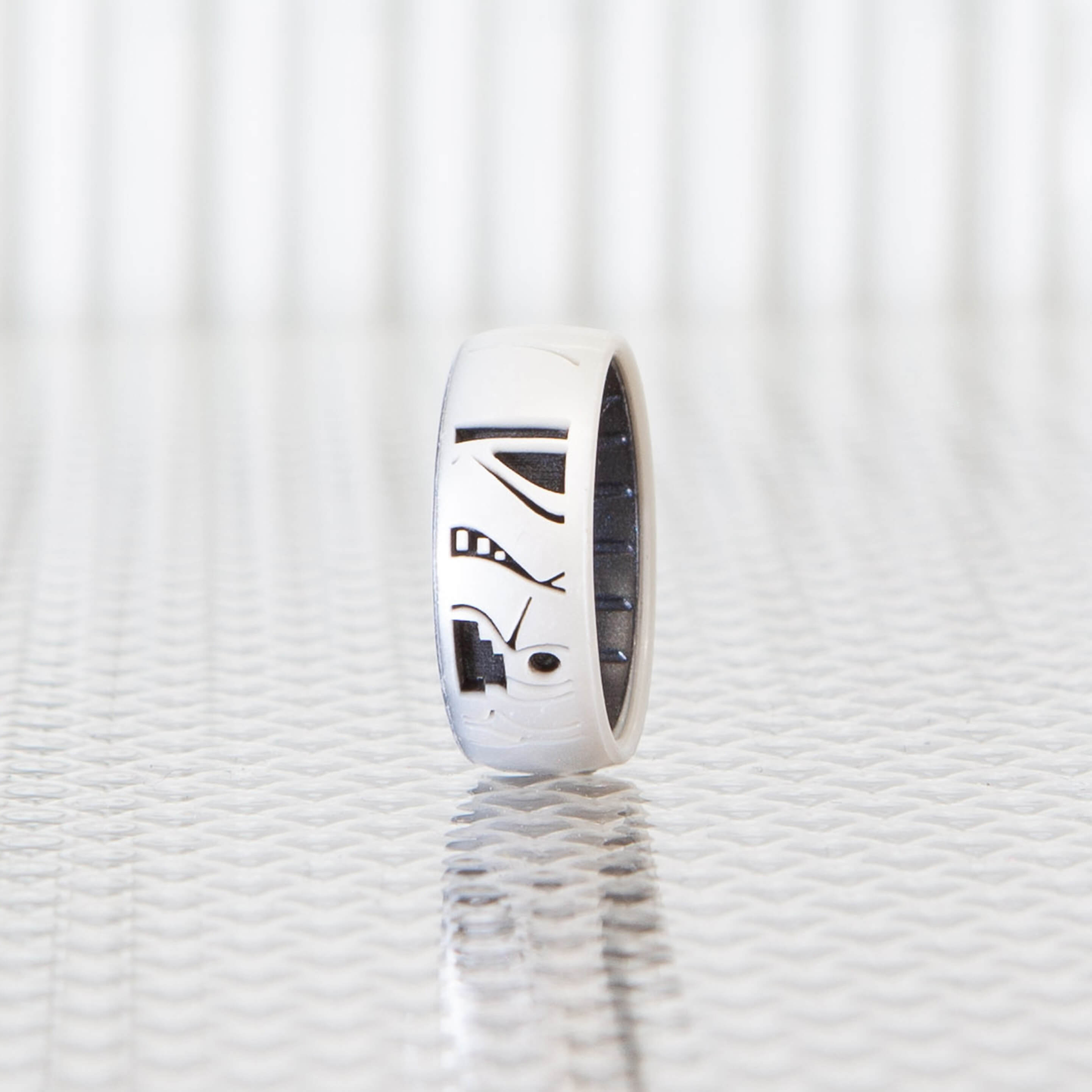 Stormtrooper Silicone Ring | DualTone Classic Star Wars