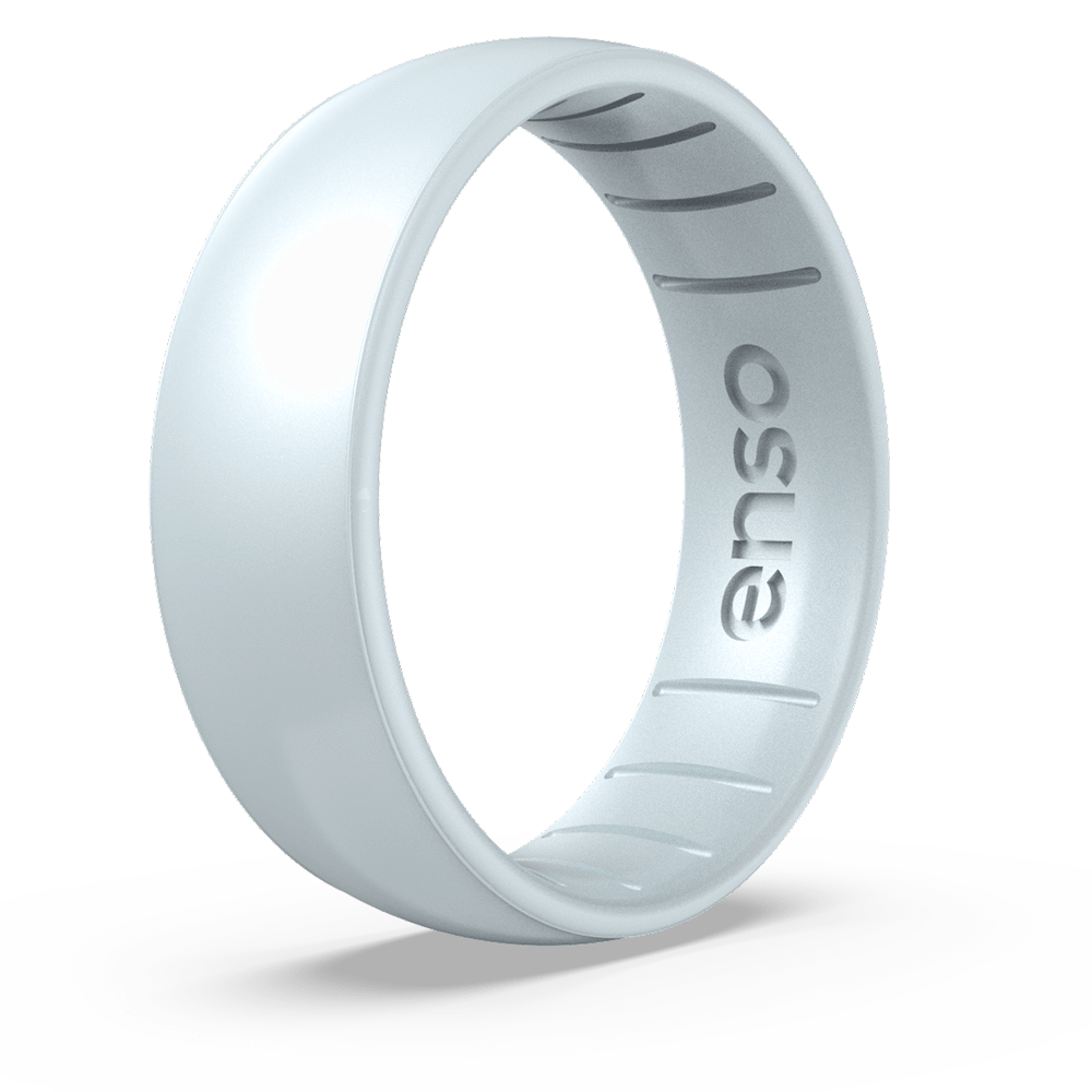Enso Rings Classic Contour Elements Series Silicone Ring - 13 - Diamond 