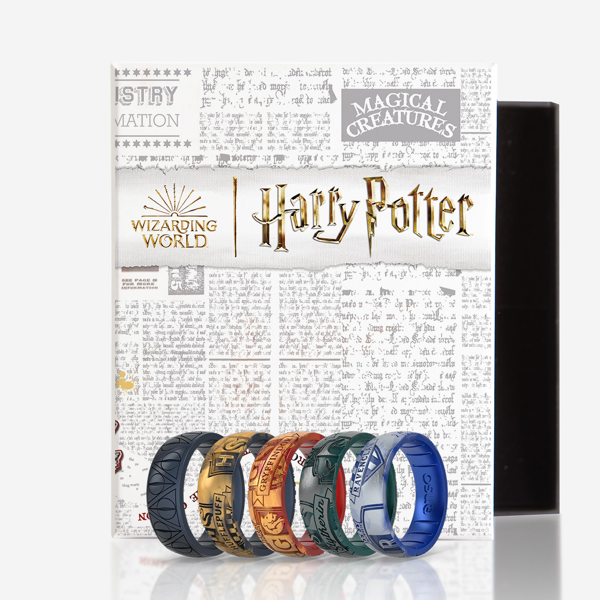 Enso Rings Harry Potter Silicone Rings | The Golden Snitch | Size 5