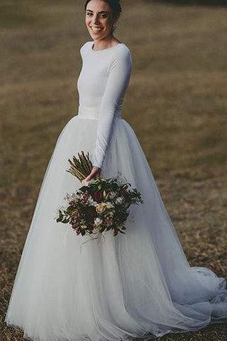 shirt wedding dress