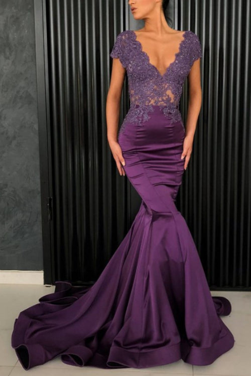 mother of the groom dresses purple