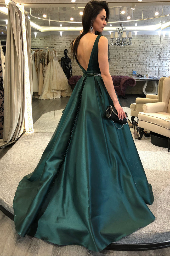 dark green formal