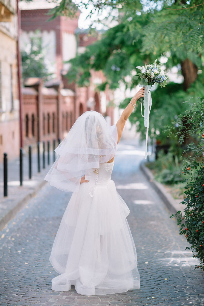 wedding veil trim