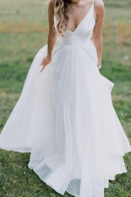 Charming Off The Shoulder Lace Bridal Dress Boho Wedding Dress Beach Wedding Dress N2242 Simibridaldresses