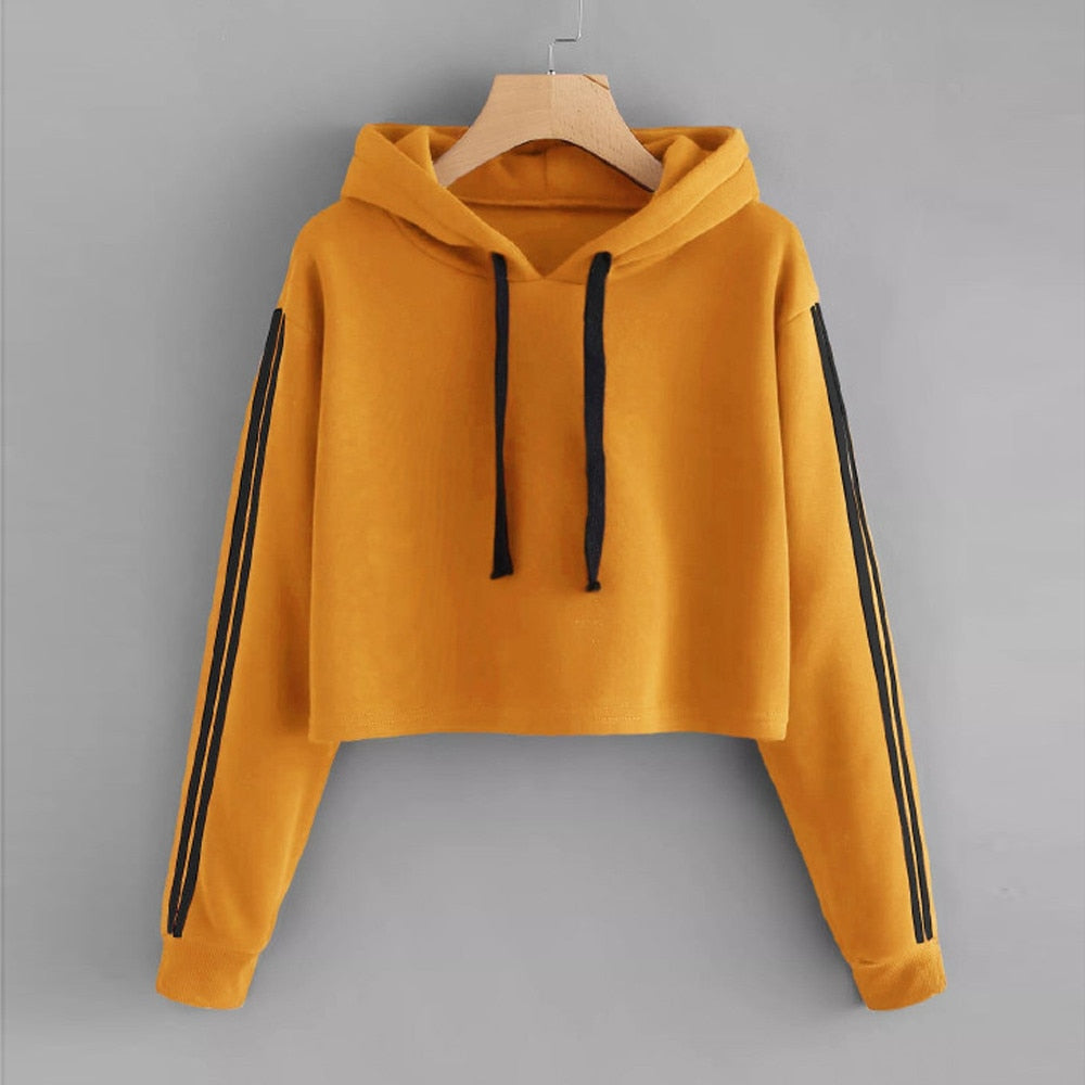 long yellow hoodie