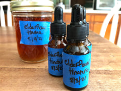 Elderflower tincture