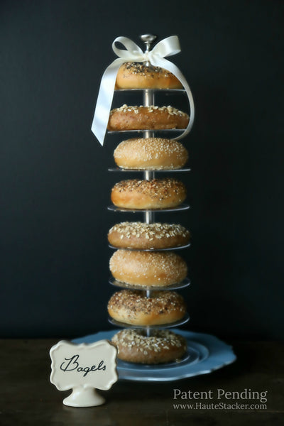 Haute Stacker doughnut donut bagel wedding cake tower