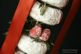 Haute Stacker Powdered Doughnuts Dunkin Donut Raspberries Stack