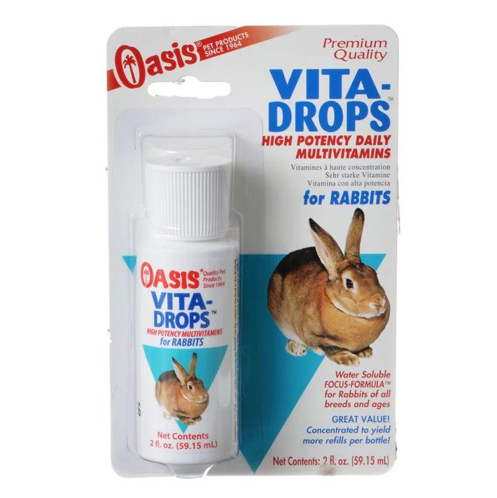 Photo 1 of Oasis Rabbit Vita Drops - 2 oz--3PACK 