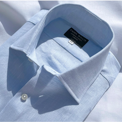 Sky Linen Shirt 