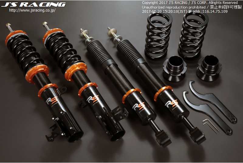 Js Racing Black Series Damper Rs Coilover Kit Honda Fit Jazz Ge8 Rzcreweurope