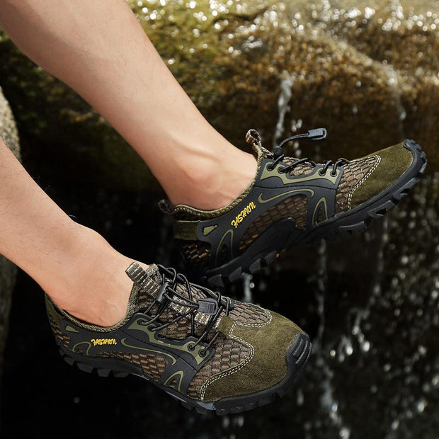 Men's outdoor hiking shoes mesh shoes 