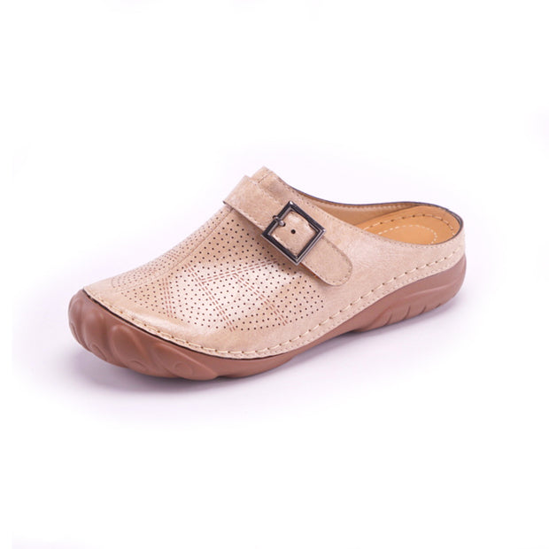 wedge clogs closed toe