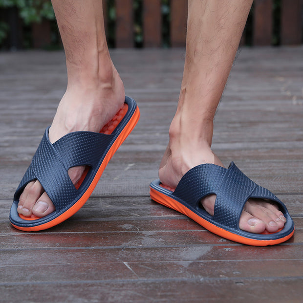 Men Shoes - Men's Outdoor Slippers Anti-slippery Casual ...