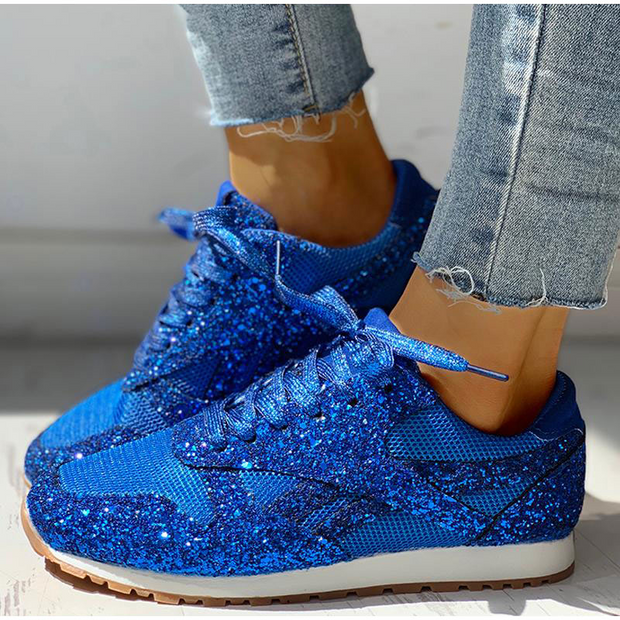 women muffin rhinestone new crystal platform sneakers