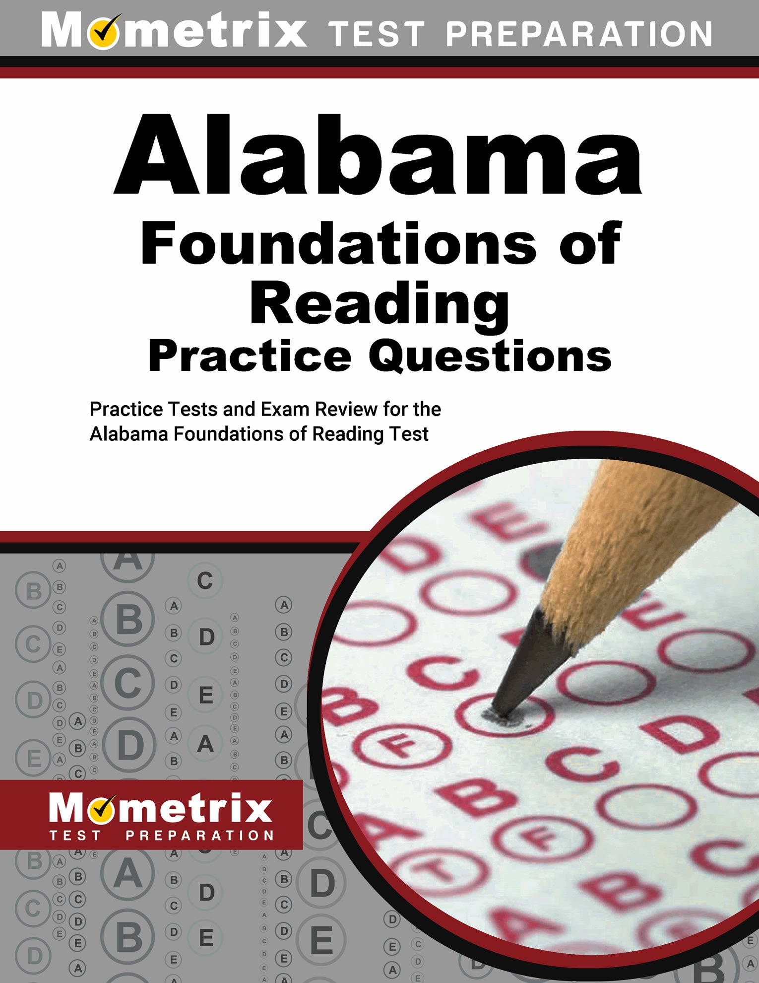 Alabama Foundations of Reading Practice Questions (ebook access)