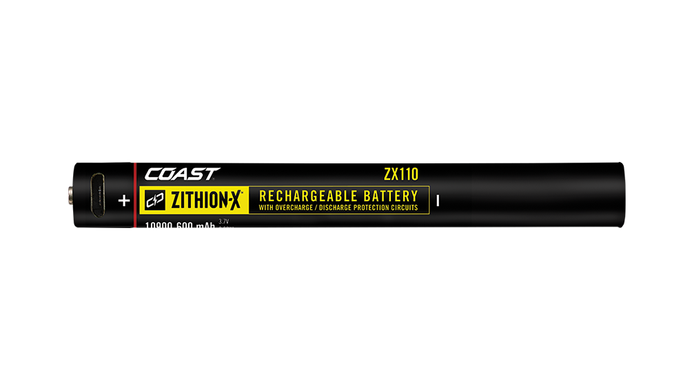COAST ZX210 HX5 ZITHION-X Li-Ion Rechargeable Battery – COAST Products