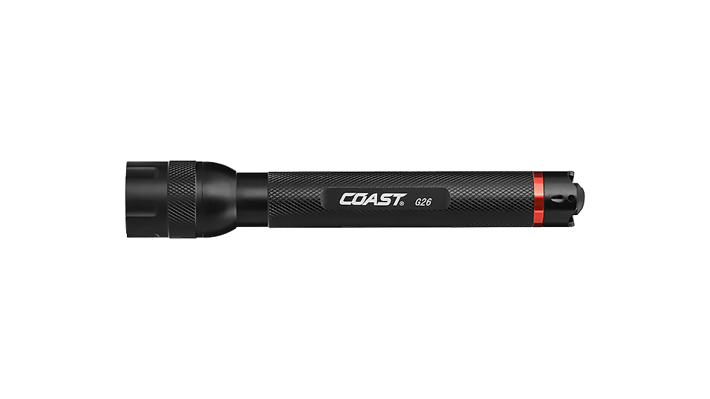 COAST G25 350 Lumen ALKALINE-DUAL POWER LED Flashlight – COAST