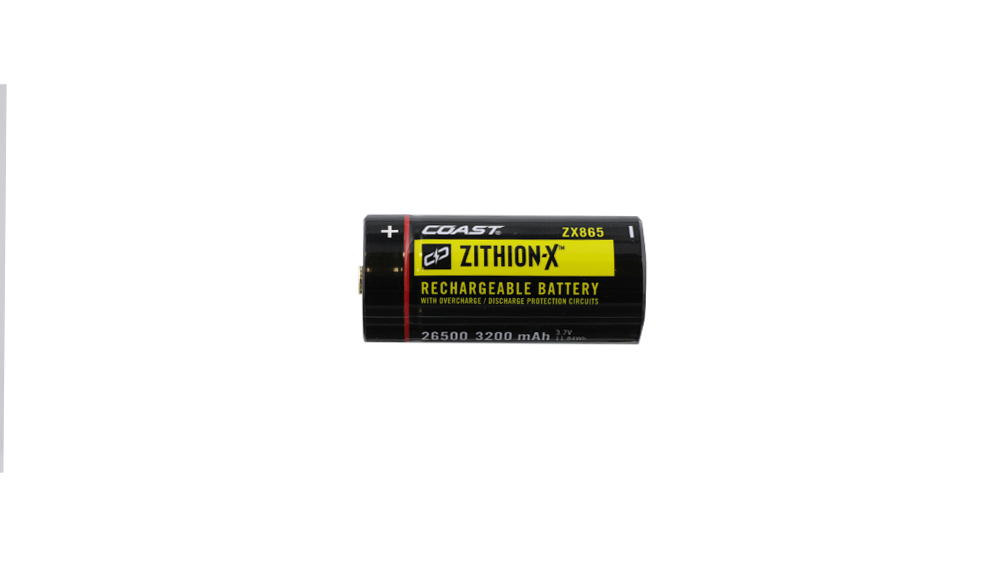 COAST ZX866 ZITHION-X USB-C Rechargeable Battery – COAST Products