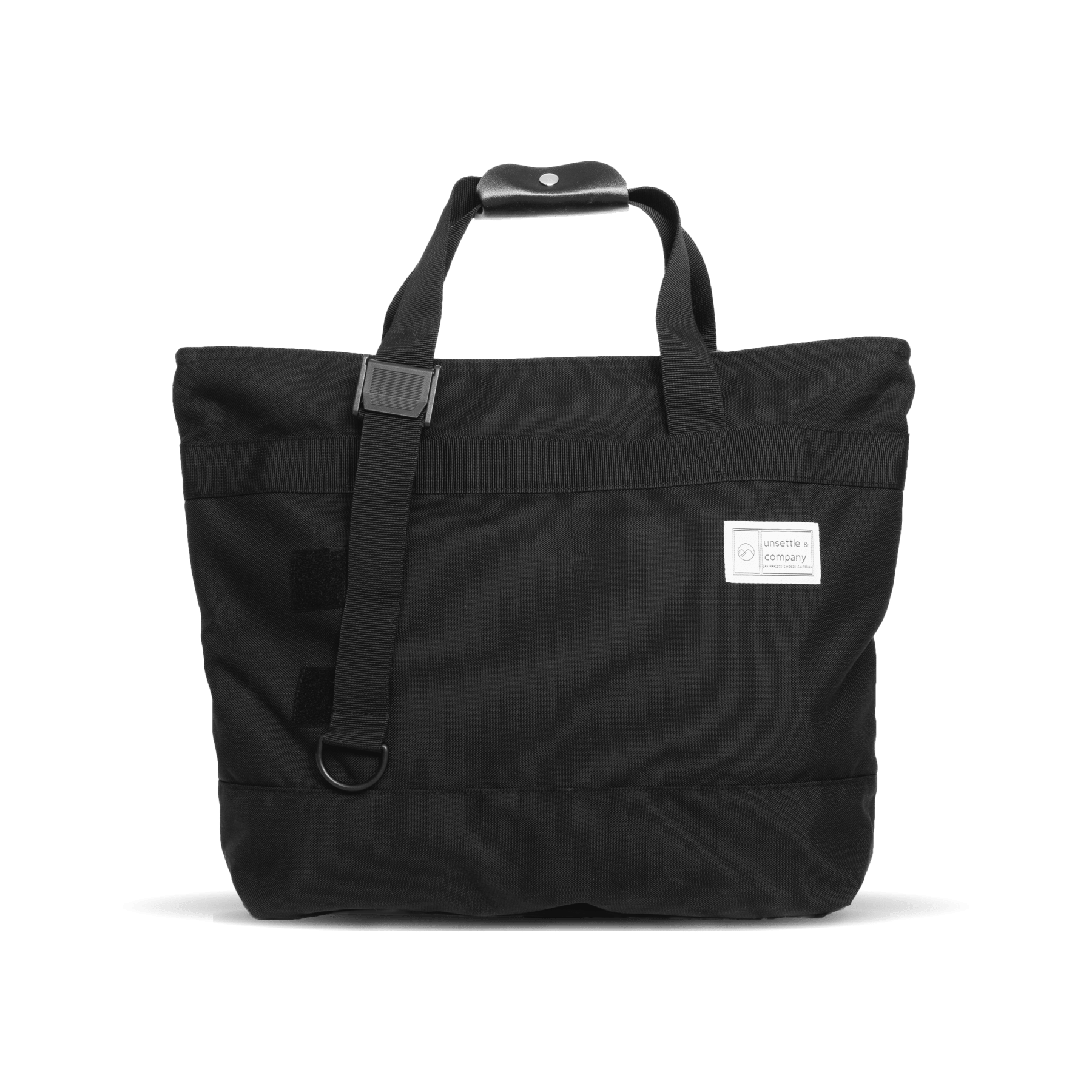 Adjustable Utility Tote Bag | Black – Unsettle