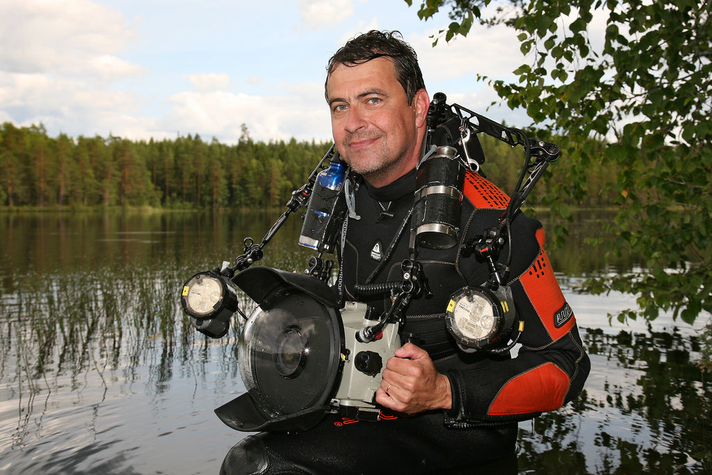 Pekka Tuuri povandeninis fotografas