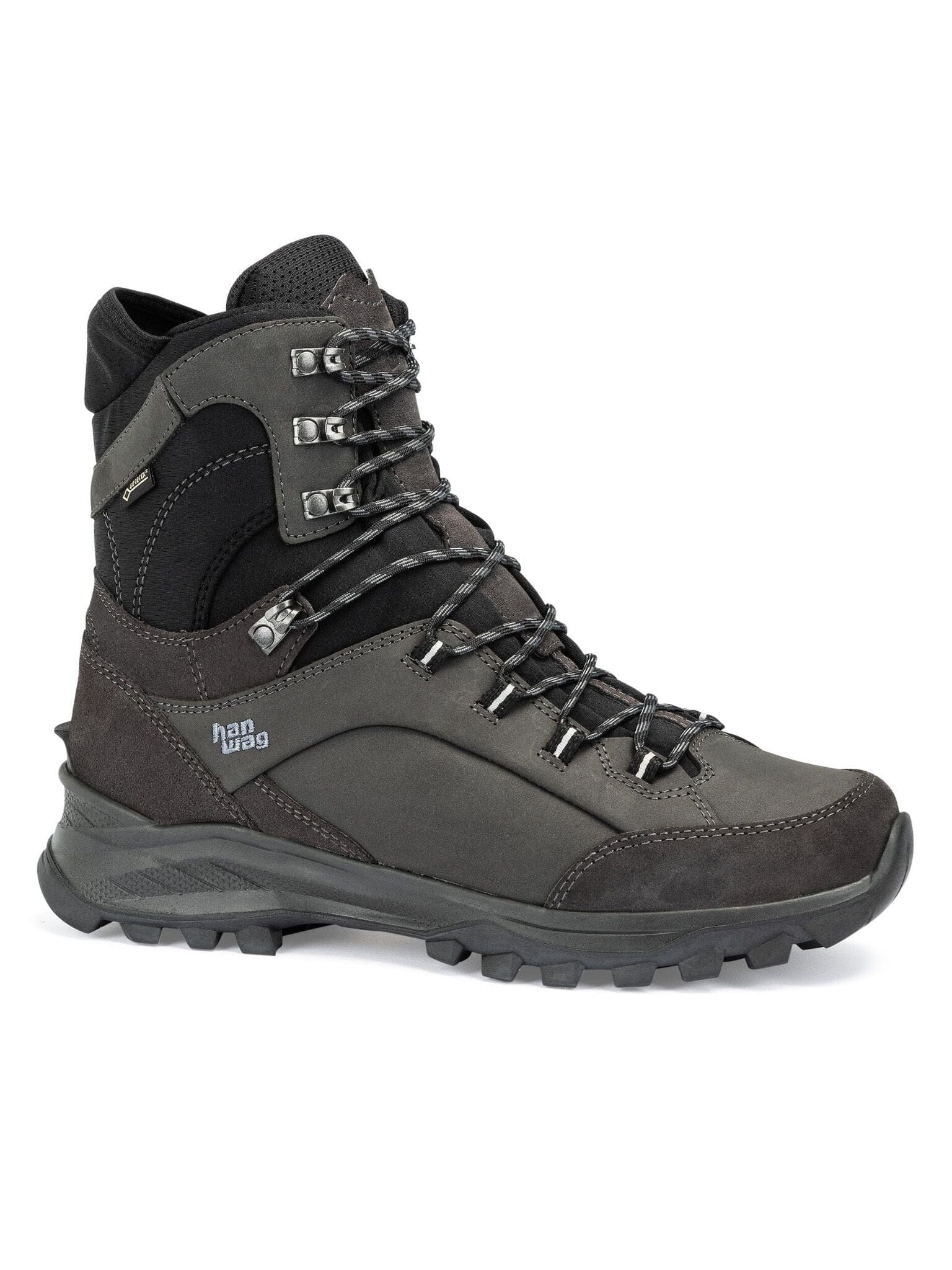 M's Banks Snow GTX - Leather Working Group -certified nubuck leather - Asphalt/Black