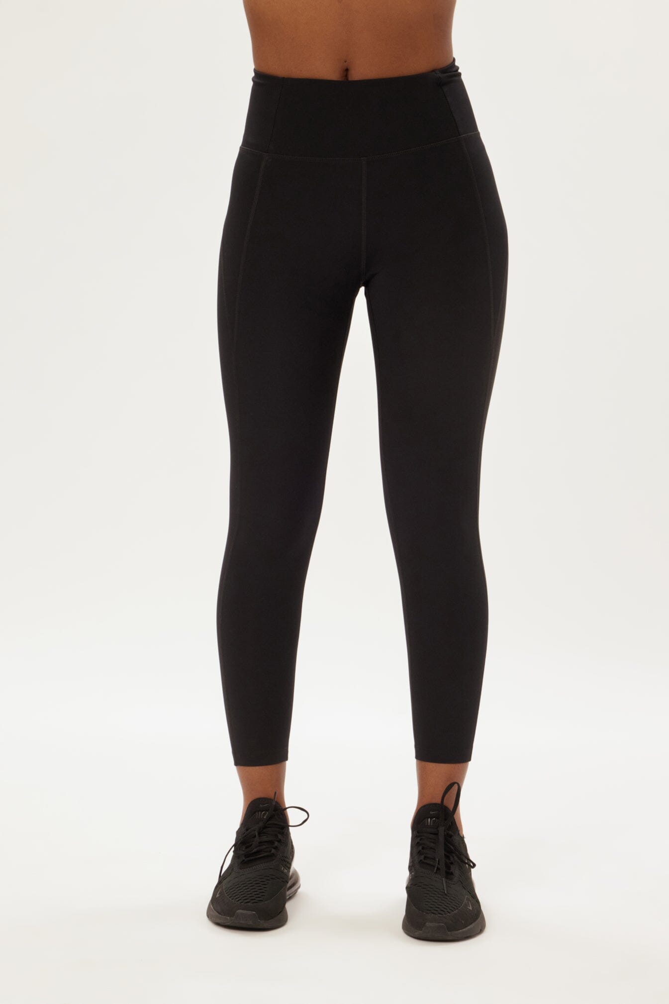 W's Float High-Rise Legging - Made from Recycled plastic bottles - Heather Gravel