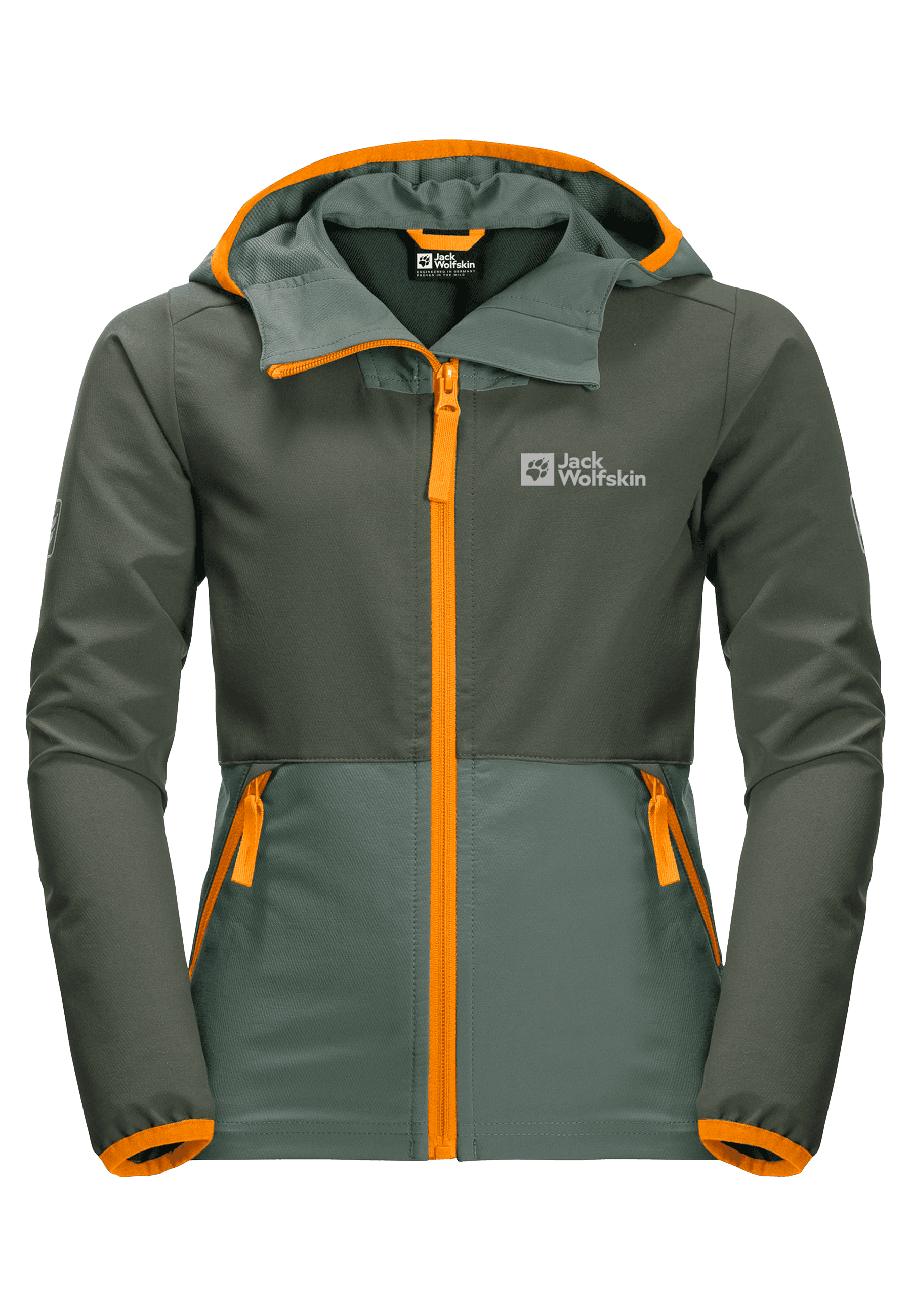 Jack Wolfskin B's Turbulence Softshell Jacket - 100% Recycled - Weekendbee - sustainable sportswear