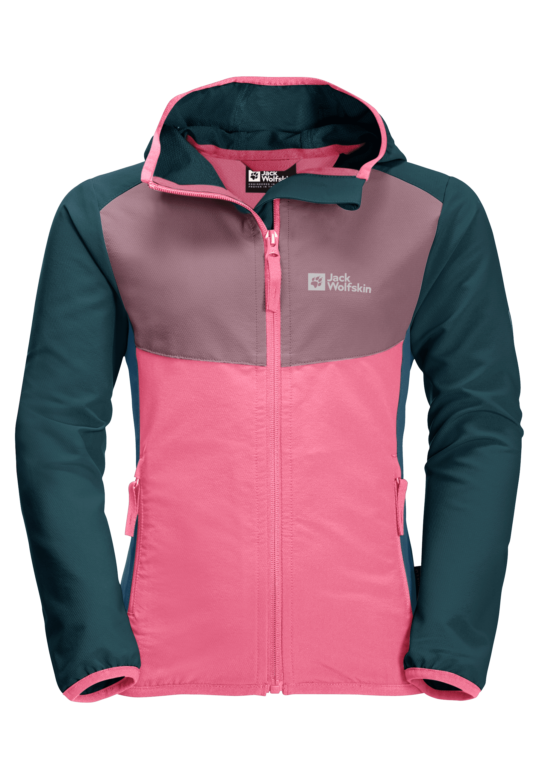 Kinematica kapsel Bibliografie Jack Wolfskin B's Turbulence Softshell Jacket - 100% Recycled Polyester -  Weekendbee - sustainable sportswear