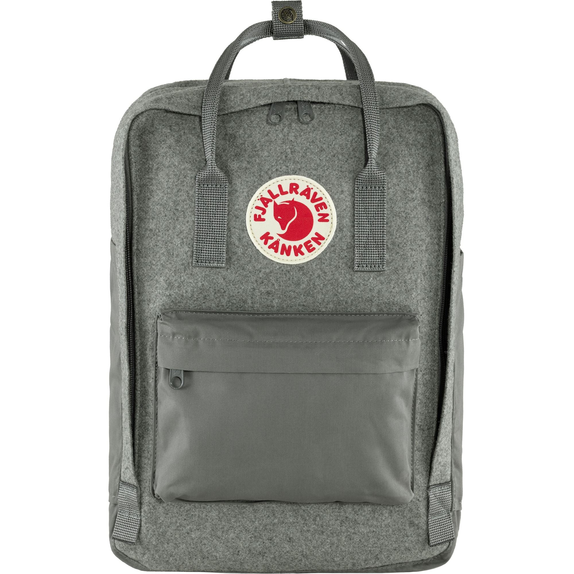 最大の割引 取寄 フェールラーベン リ-ウール パック Fjallraven Kanken Re-Wool Pack Granite Grey 