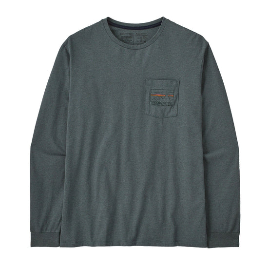 Patagonia M's L/S '73 Skyline Pocket Responsibili-Tee - Recycled