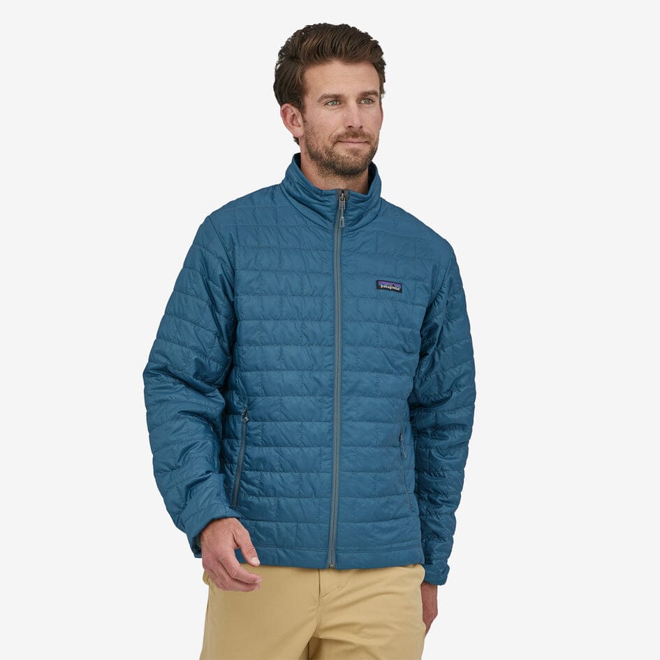 M's Nano Puff Jacket - 100% Recycled Polyester - Wavy Blue