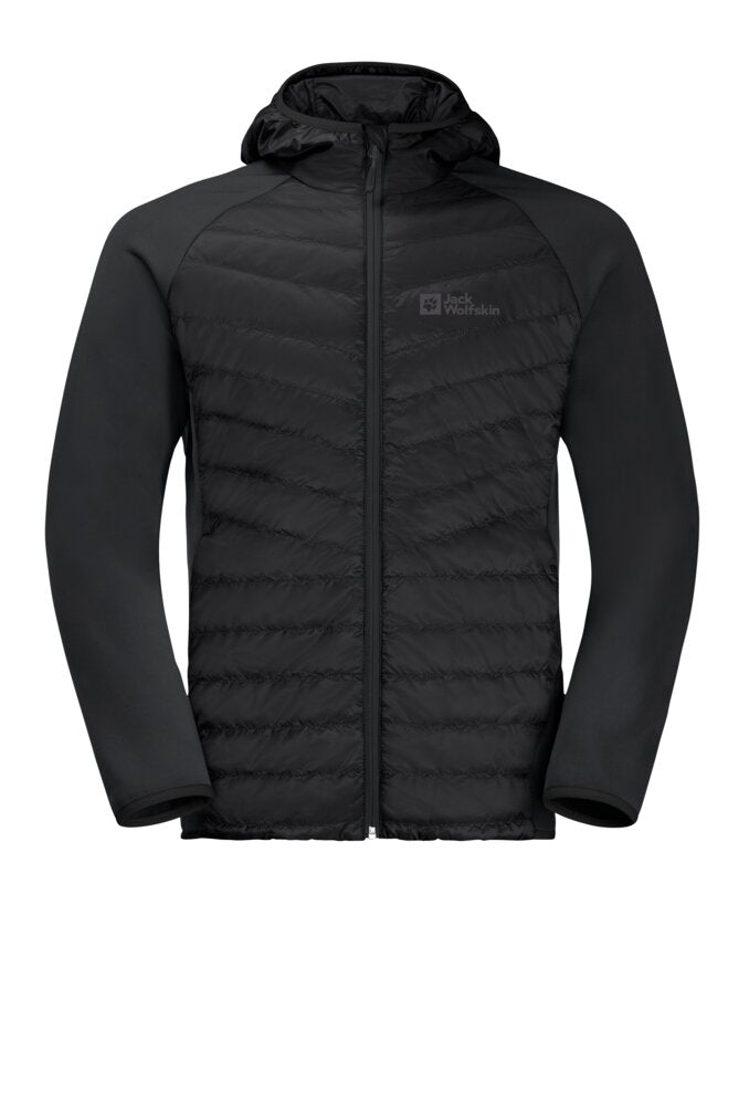 Jack Wolfskin M's Pro Hybrid Jacket - Gerecycled Polyester - Weekendbee - sustainable sportswear