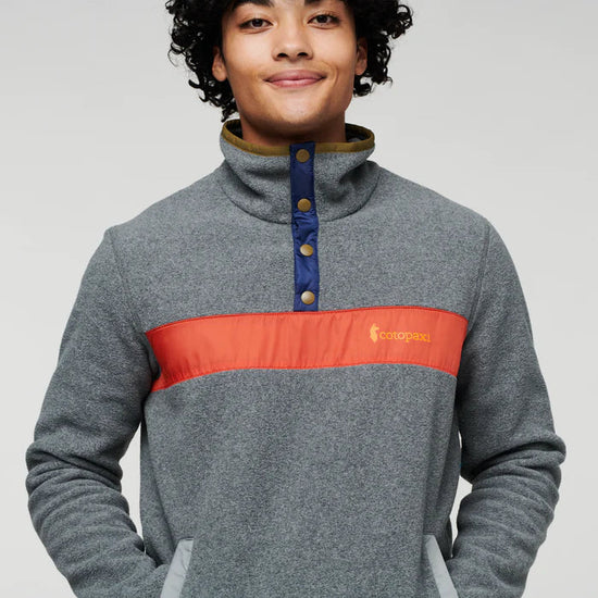 Cotopaxi M's Teca Fleece Hooded Half-Zip Jacket - 100% recycled polyester -  Weekendbee - sustainable sportswear