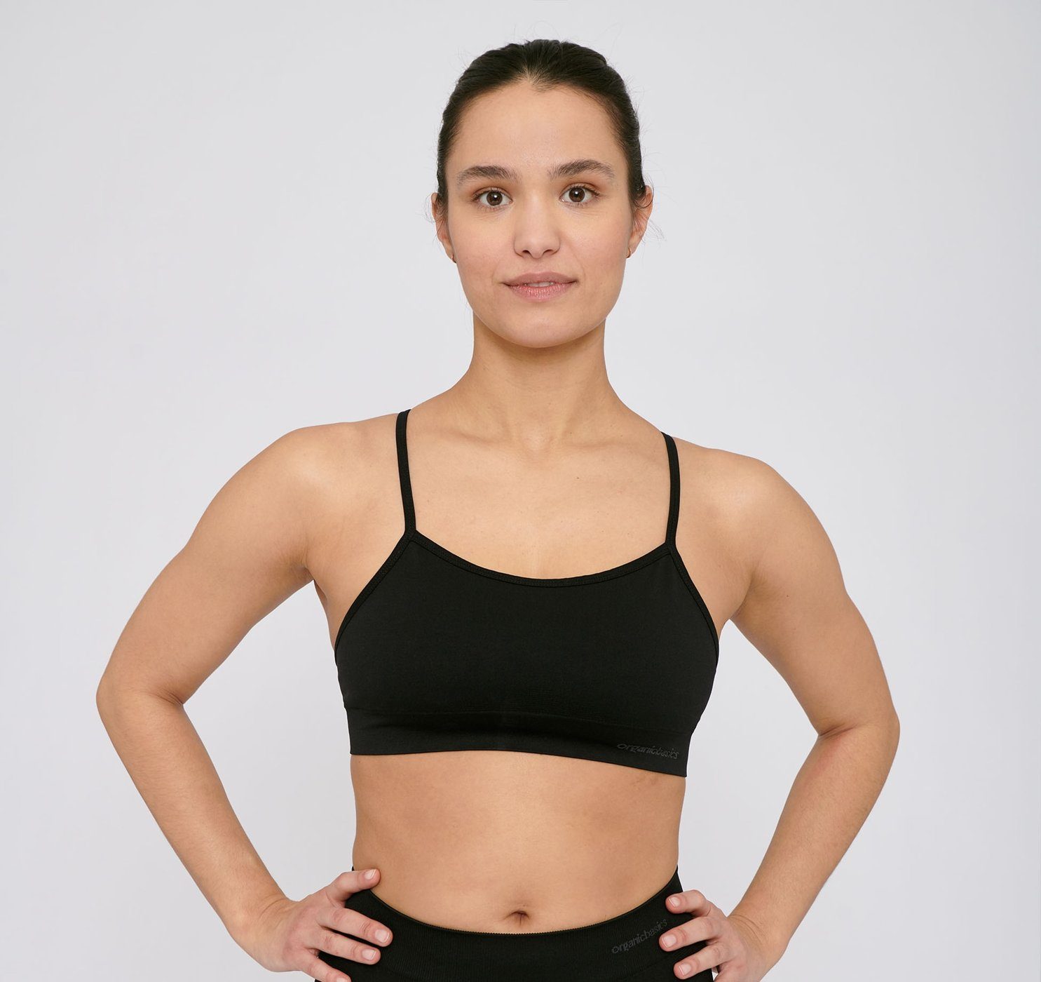 Aayomet Sports Bras for Women Without Steel Ring High School Underwear  Female Up To Collect Side Breasts (Black, C/36/80AB)