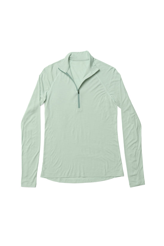 Houdini W's Desoli Light Half-Zip Shirt - 100% Merino Wool