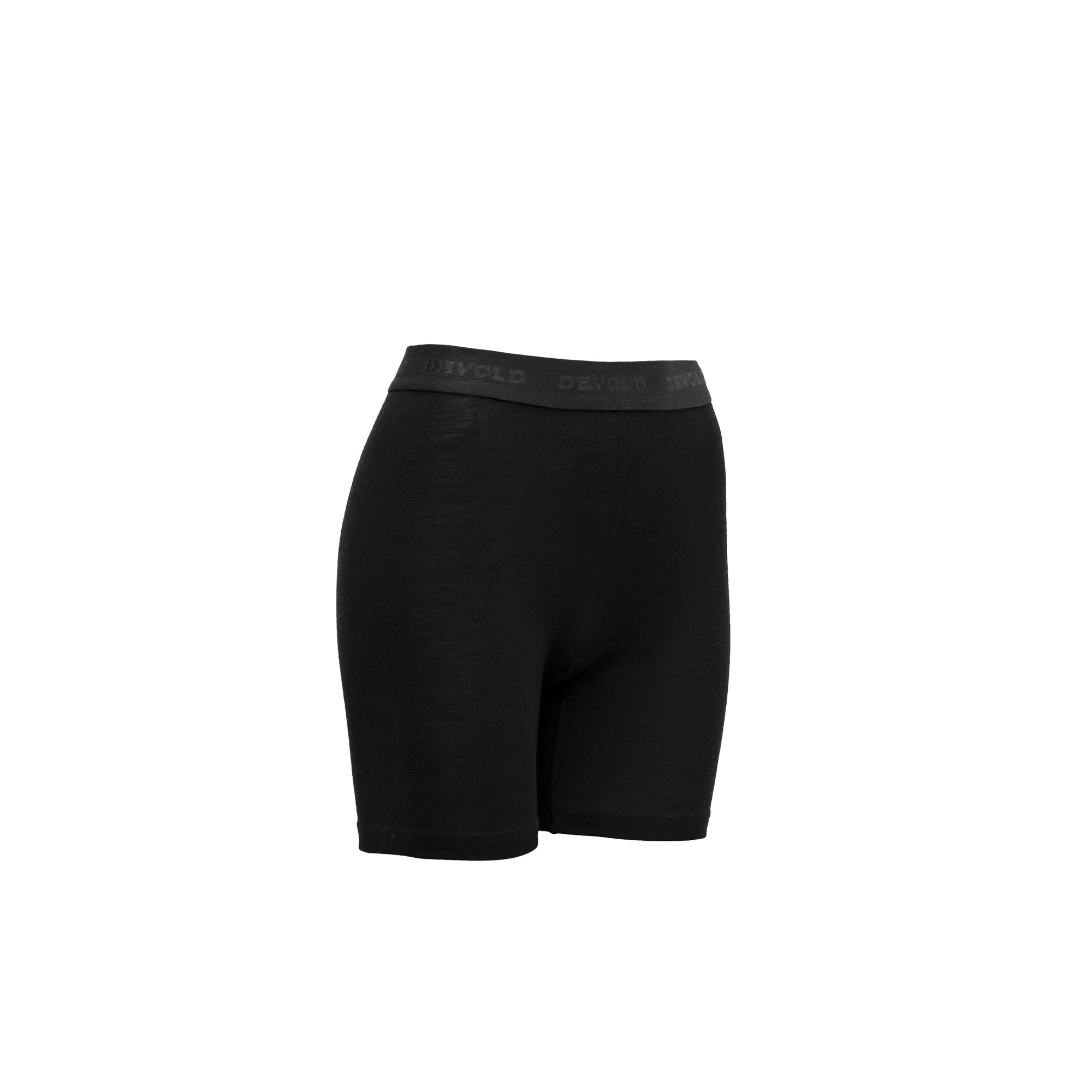 W's Lauparen Boxer - 100% Merino Wool - Black