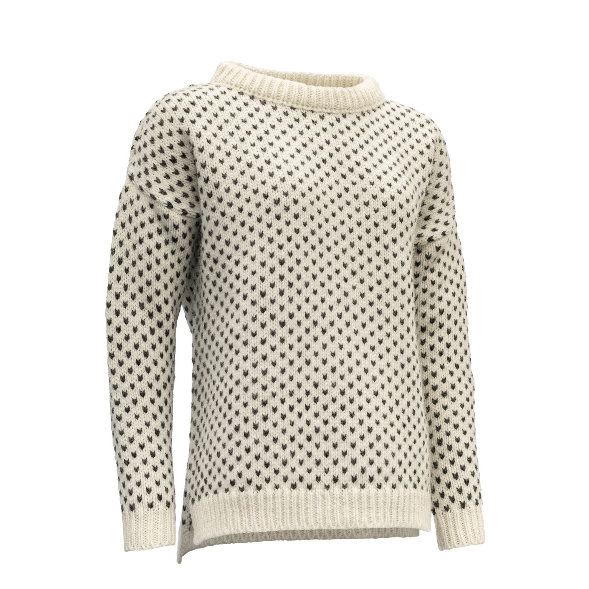 Devold Dame Nordsjo Sweater med splitsøm - - sportswear