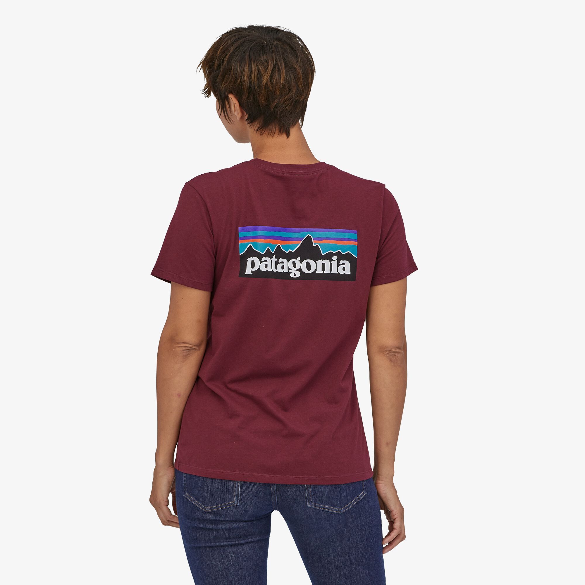 patagonia red t shirt